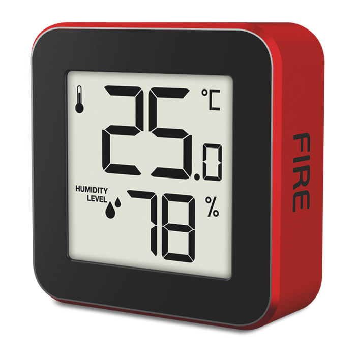 LIFE ALU MINI FIRE HYGROMETER and THERMOMETER (Ψηφιακό θερμόμετρο και υγρόμετρο εσωτερι...) LIFE ALU MINI FIRE HYGROMETER and THERMOMETER (Ψηφιακό θερμόμετρο και υγρόμετρο εσωτερι...)