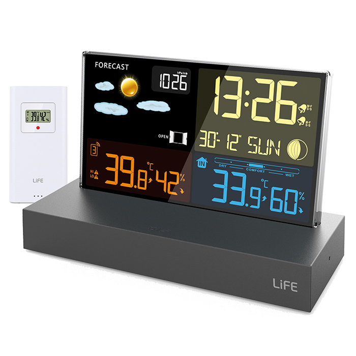 LIFE SUBTROPICAL THERMOMETER WITH HYGROMETER (Μετεωρολογικός σταθμός με frameless οθόν...) LIFE SUBTROPICAL THERMOMETER WITH HYGROMETER (Μετεωρολογικός σταθμός με frameless οθόν...)