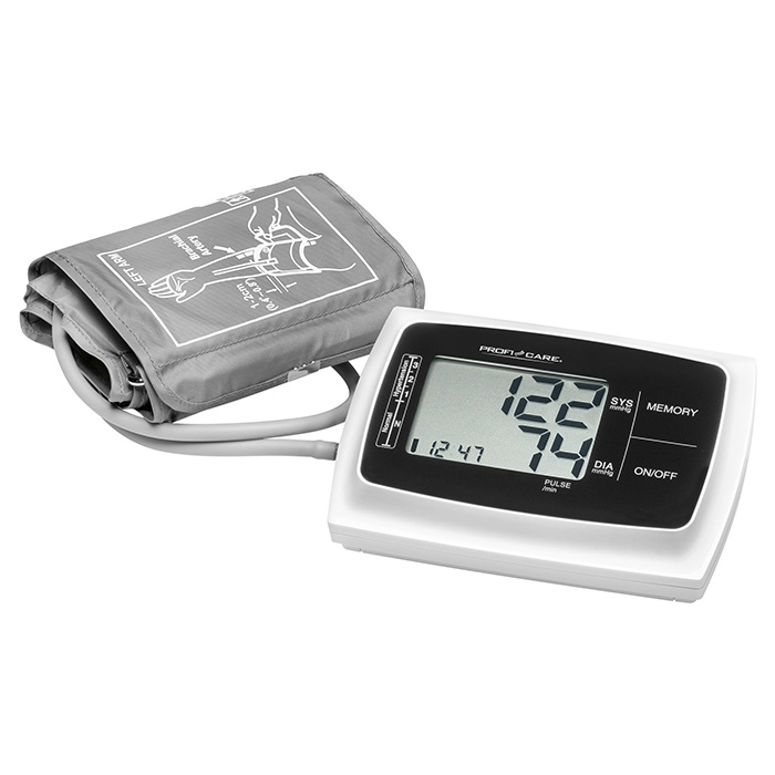PC-BMG 3019 Upper arm blood pressure monitor white/black (Ηλεκτρονικό πιεσόμετρο μπράτσου) PC-BMG 3019 Upper arm blood pressure monitor white/black (Ηλεκτρονικό πιεσόμετρο μπράτσου)