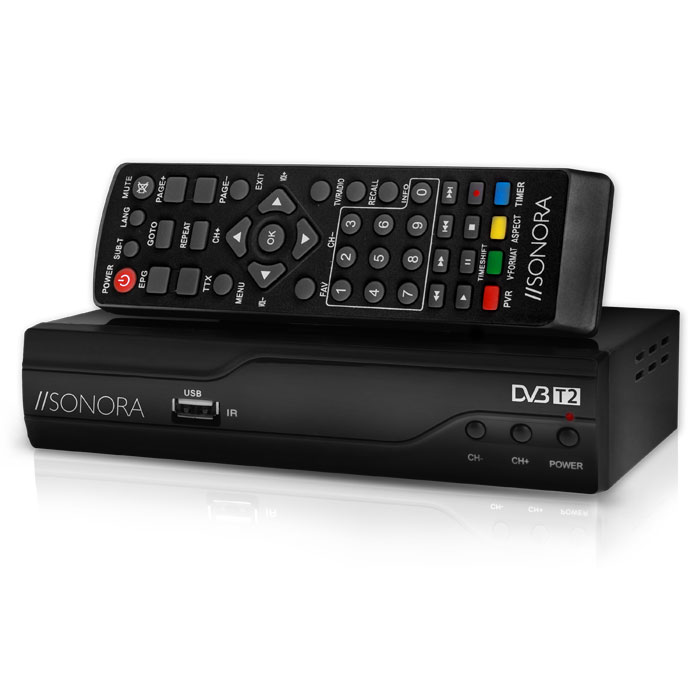 SONORA DVB T2-001 FHD DIGITAL SET-TOP BOX (Επίγειος ψηφιακός δέκτης MPEG-4 υψηλής ε...) SONORA DVB T2-001 FHD DIGITAL SET-TOP BOX (Επίγειος ψηφιακός δέκτης MPEG-4 υψηλής ε...)