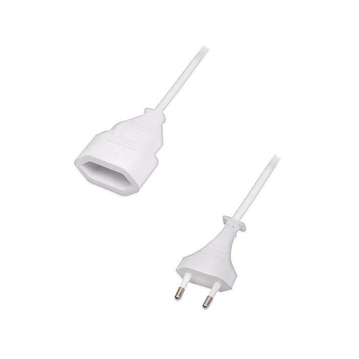 SONORA EC3W010 EXTENSION CORD EURO TYPE 3M WHITE COLOR (Προέκταση με διπολικό φις 3 μέτρα (2 x 0...) SONORA EC3W010 EXTENSION CORD EURO TYPE 3M WHITE COLOR (Προέκταση με διπολικό φις 3 μέτρα (2 x 0...)