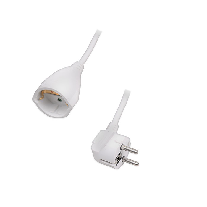 SONORA EC5W100 EXTENSION CORD SCHUKO TYPE 5M WHITE COLOR (Προέκταση καλωδίου σούκο 5 μέτρα (3 x 15...) SONORA EC5W100 EXTENSION CORD SCHUKO TYPE 5M WHITE COLOR (Προέκταση καλωδίου σούκο 5 μέτρα (3 x 15...)