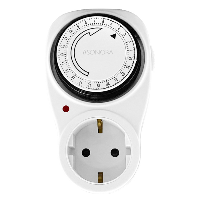 SONORA MTM-01 24H TIMER IP20 WITH CHILD PROTECTION (Αναλογικός χρονοδιακόπτης 24ωρών) SONORA MTM-01 24H TIMER IP20 WITH CHILD PROTECTION (Αναλογικός χρονοδιακόπτης 24ωρών)