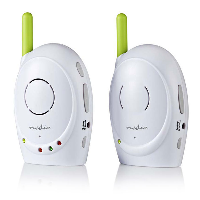 NEDIS BAMO110AUWT Audio Baby Monitor, 2.4 GHz, Talkback Function (Ασύρματο baby monitor, με δυνατότητα αμφ...) NEDIS BAMO110AUWT Audio Baby Monitor, 2.4 GHz, Talkback Function (Ασύρματο baby monitor, με δυνατότητα αμφ...)