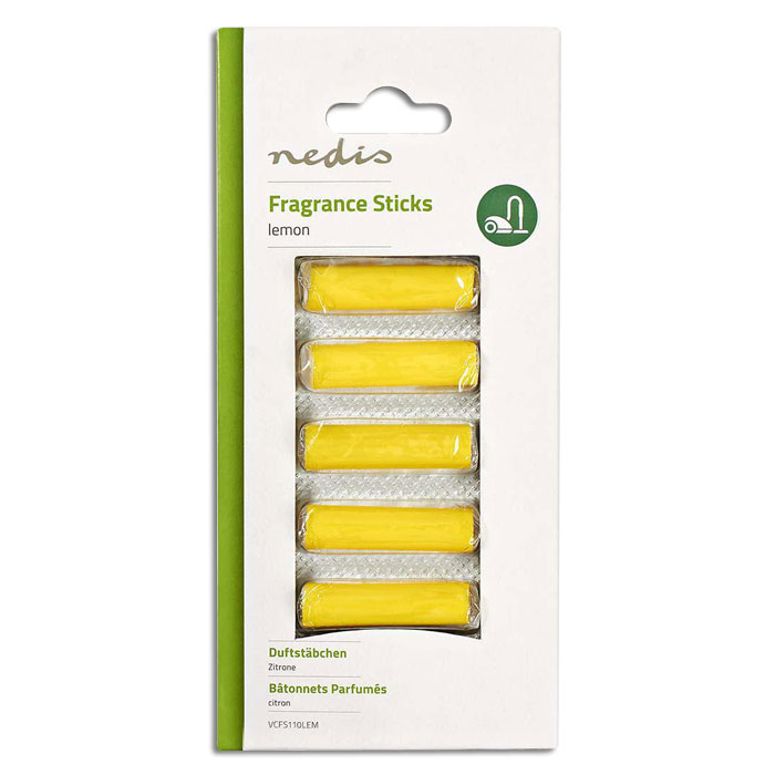 NEDIS VCFS110LEM Vacuum Cleaner Fragrance Sticks, Lemon, 5 pieces (Αρωματικά sticks για ηλεκτρικές σκούπες,...) NEDIS VCFS110LEM Vacuum Cleaner Fragrance Sticks, Lemon, 5 pieces (Αρωματικά sticks για ηλεκτρικές σκούπες,...)