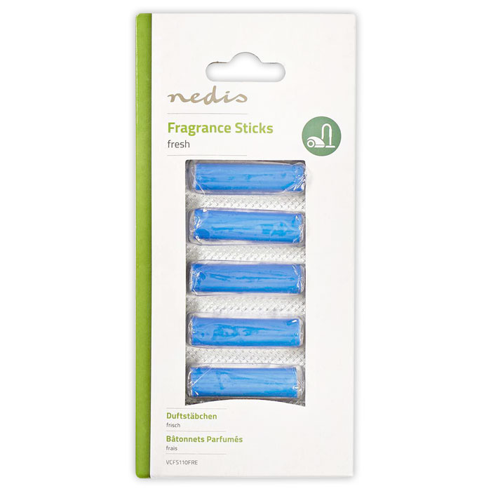 NEDIS VCFS110FRE Vacuum Cleaner Fragrance Sticks, Fresh, 5 pieces (Αρωματικά sticks για ηλεκτρικές σκούπες,...) NEDIS VCFS110FRE Vacuum Cleaner Fragrance Sticks, Fresh, 5 pieces (Αρωματικά sticks για ηλεκτρικές σκούπες,...)