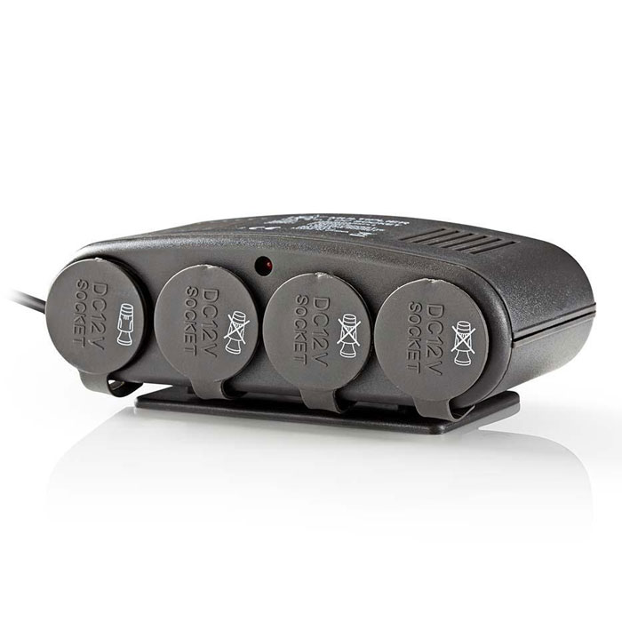 NEDIS DCPA003 Universal DC Power Adapter 5/12 VDC Car charger/USB 4-Way (Universal   12V, ...)