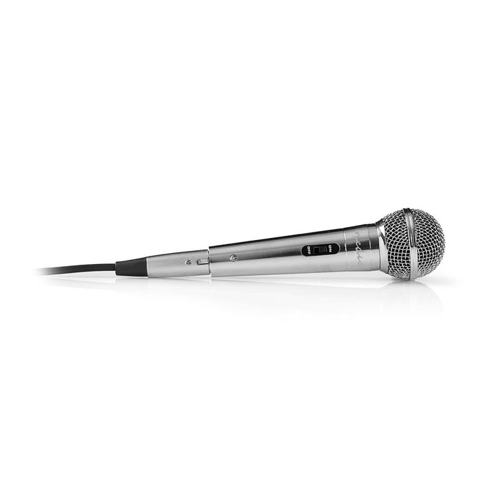 NEDIS MPWD45GY Wired Microphone -72 dB +/-3dB Sensitivity 60 Hz-14 kHz 5.0m (Ενσύρματο μικρόφωνο, με καλώδιο 5m) NEDIS MPWD45GY Wired Microphone -72 dB +/-3dB Sensitivity 60 Hz-14 kHz 5.0m (Ενσύρματο μικρόφωνο, με καλώδιο 5m)
