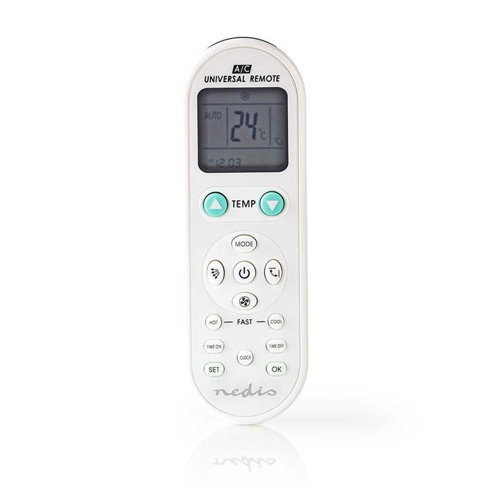 NEDIS ACRC1WT Universal Air Conditioner Remote Control Programmable (Universal προγραμματιζόμενο τηλεχειριστή...) NEDIS ACRC1WT Universal Air Conditioner Remote Control Programmable (Universal προγραμματιζόμενο τηλεχειριστή...)
