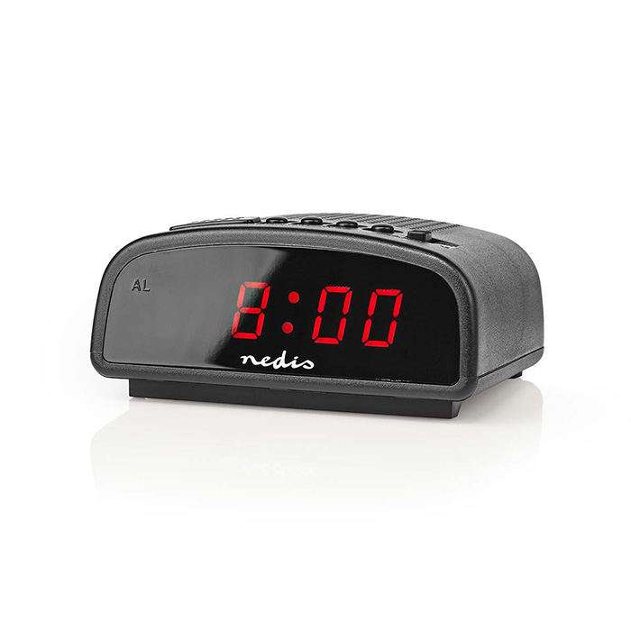 NEDIS CLDK008BK Digital Alarm Clock 0.6" LED Snooze (Επιτραπέζιο ψηφιακό ρολόι-ξυπνητήρι με ο...) NEDIS CLDK008BK Digital Alarm Clock 0.6" LED Snooze (Επιτραπέζιο ψηφιακό ρολόι-ξυπνητήρι με ο...)