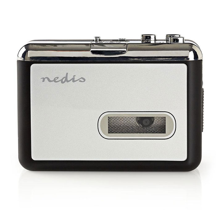 NEDIS ACGRU100GY Portable USB Cassette to MP3 Converter with USB Cable and Softw (Μετατροπέας κασετών σε MP3) NEDIS ACGRU100GY Portable USB Cassette to MP3 Converter with USB Cable and Softw (Μετατροπέας κασετών σε MP3)