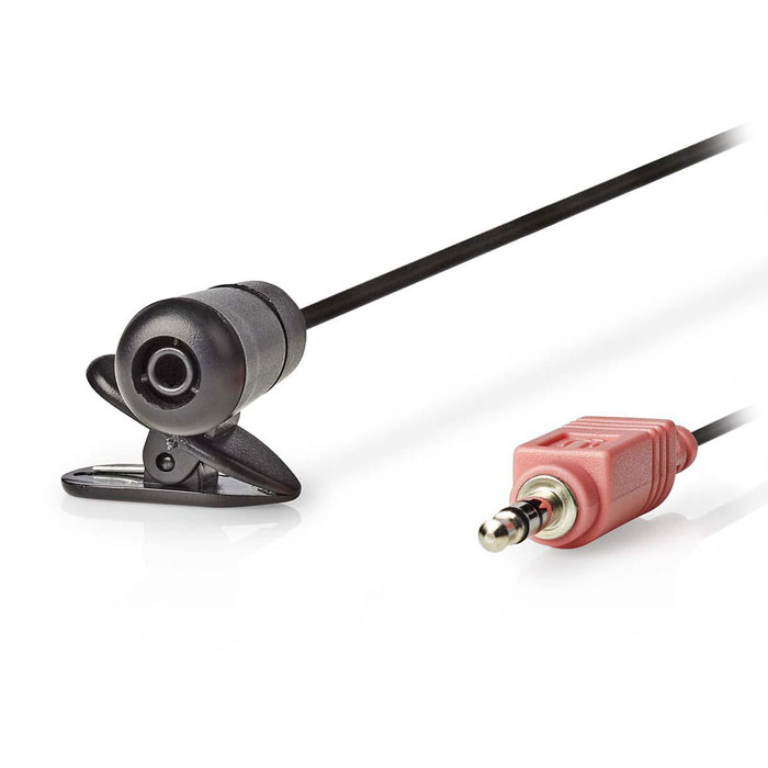 NEDIS MICCJ100BK Wired Microphone Clip-on 3.5 mm Black (Ενσύρματο μικρόφωνο με κλιπ, σε μαύρο χρ...) NEDIS MICCJ100BK Wired Microphone Clip-on 3.5 mm Black (Ενσύρματο μικρόφωνο με κλιπ, σε μαύρο χρ...)