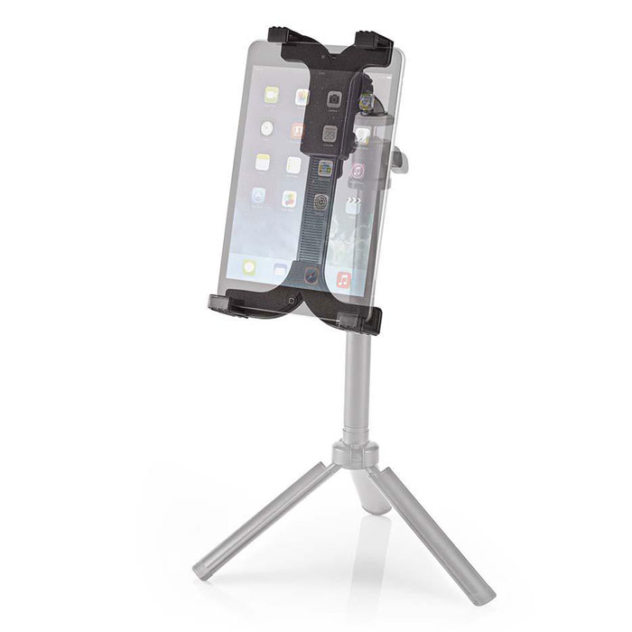 NEDIS TTMT100BK Tablet Holder 12,5 - 24cm fits tripod with 1/4" screw (Universal βάση/τρίποδο για tablet 5" έως...) NEDIS TTMT100BK Tablet Holder 12,5 - 24cm fits tripod with 1/4" screw (Universal βάση/τρίποδο για tablet 5" έως...)