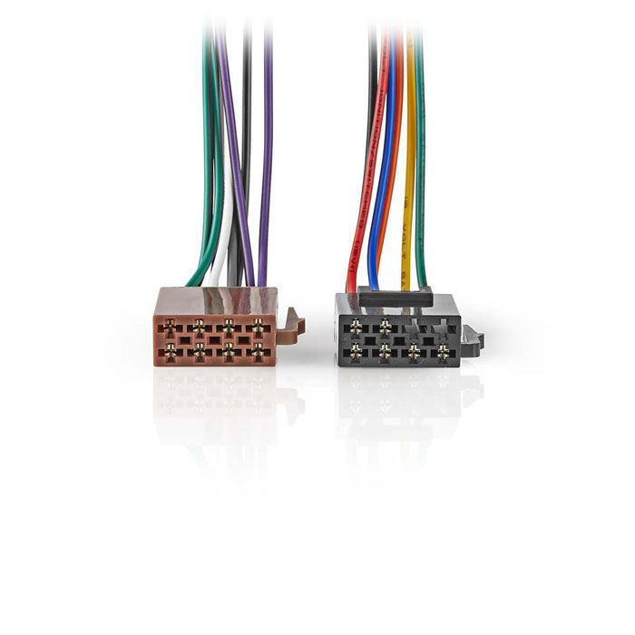 NEDIS ISOCSTANDVA Standard ISO Cable Radio connector - 2x Car connector 0.15 m M (ISO ΚΑΛΩΔΙΟ, 015 m) NEDIS ISOCSTANDVA Standard ISO Cable Radio connector - 2x Car connector 0.15 m M (ISO ΚΑΛΩΔΙΟ, 015 m)
