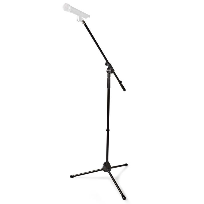 NEDIS MPST10BK Microphone Stand Max 1 kg Black (Ρυθμιζόμενη βάση μικροφώνου με ρυθμιζόμε...) NEDIS MPST10BK Microphone Stand Max 1 kg Black (Ρυθμιζόμενη βάση μικροφώνου με ρυθμιζόμε...)