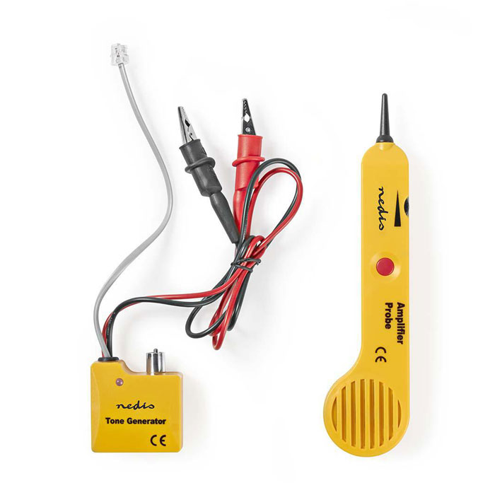 NEDIS NWTG100YE PC/Multimedia Cable Tester Tone Generator (Γεννήτρια τόνων με ανιχνευτή) NEDIS NWTG100YE PC/Multimedia Cable Tester Tone Generator (Γεννήτρια τόνων με ανιχνευτή)
