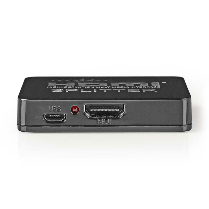 NEDIS VSPL34002BK 2-Port HDMI Splitter Black (Splitter HDMI 2 θυρών, με υποστήριξη 4Κ2...) NEDIS VSPL34002BK 2-Port HDMI Splitter Black (Splitter HDMI 2 θυρών, με υποστήριξη 4Κ2...)