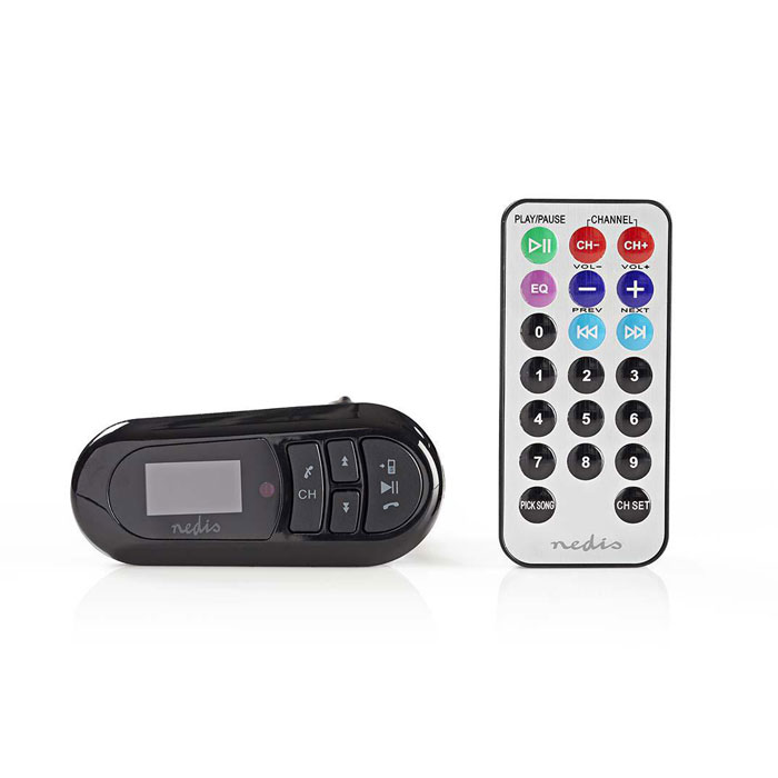 NEDIS CATR100BK Car FM Transmitter Bluetooth microSD Card Slot Handsfree Calling (Bluetooth αναμεταδότης FM, με ενσωματωμέ...) NEDIS CATR100BK Car FM Transmitter Bluetooth microSD Card Slot Handsfree Calling (Bluetooth αναμεταδότης FM, με ενσωματωμέ...)