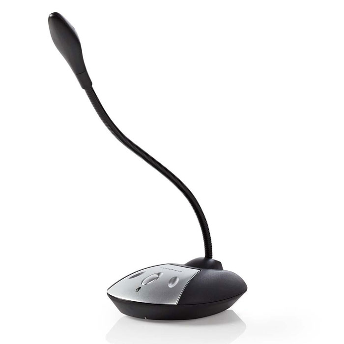 NEDIS MICDU100BK Wired Microphone USB Black/Grey (Ενσύρματο μικρόφωνο USB, με καλώδιο 15m) NEDIS MICDU100BK Wired Microphone USB Black/Grey (Ενσύρματο μικρόφωνο USB, με καλώδιο 15m)