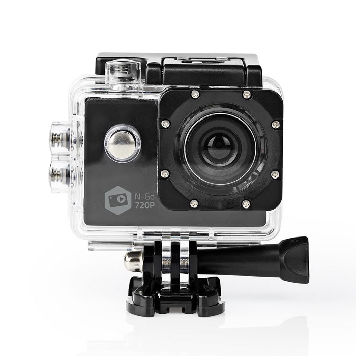 NEDIS ACAM11BK Action Cam HD 720p Waterproof Case (Action κάμερα HD 720p, με οθόνη TFT 2") NEDIS ACAM11BK Action Cam HD 720p Waterproof Case (Action κάμερα HD 720p, με οθόνη TFT 2")