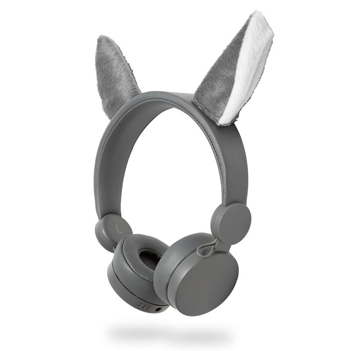NEDIS HPWD4000GY Wired Headphones 1.2m Round Cable On-Ear Detachable Magnetic Ea (On-ear   NEDIS Animati...)