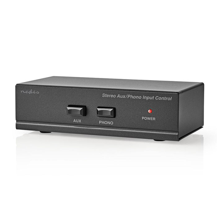 NEDIS AAMP2402BK Preamplifier 2x RCA Female + 2x RCA Female - 2x RCA Female Blac (Stereo προενισχυτής με είσοδο AUX / Phon...) NEDIS AAMP2402BK Preamplifier 2x RCA Female + 2x RCA Female - 2x RCA Female Blac (Stereo προενισχυτής με είσοδο AUX / Phon...)