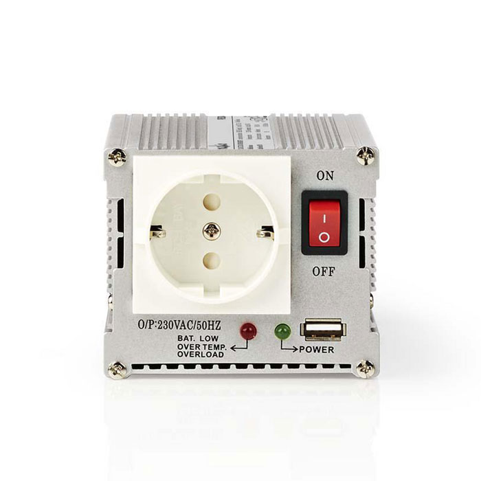 NEDIS PIMS30024 Power Inverter Modified Sine Wave 24V DC - 230V AC 300W 1x Schuk (Inverter 300W/24V, με έξοδο ημιτονικής κ...) NEDIS PIMS30024 Power Inverter Modified Sine Wave 24V DC - 230V AC 300W 1x Schuk (Inverter 300W/24V, με έξοδο ημιτονικής κ...)