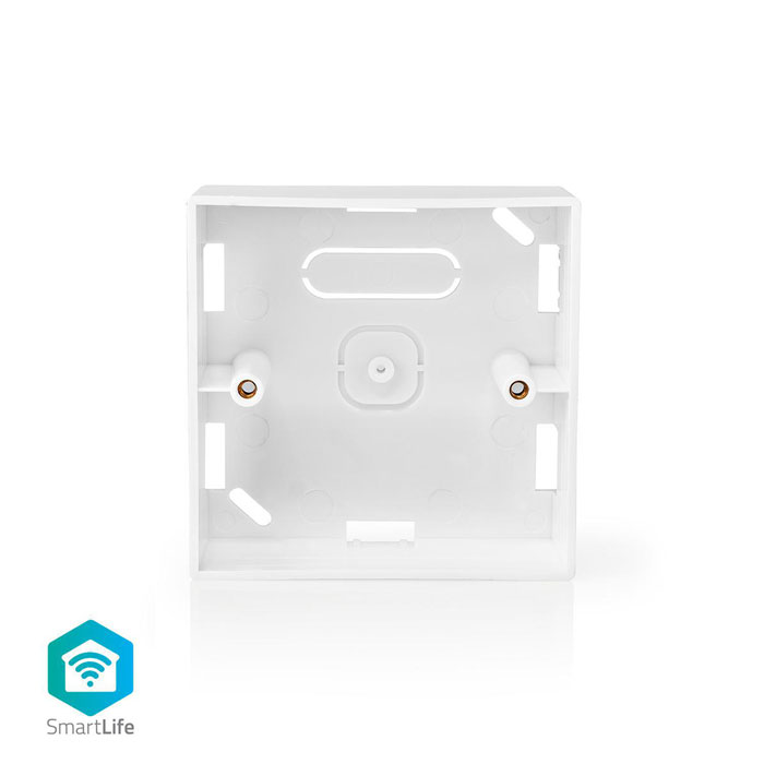 NEDIS WIFIWB10WT Back Box Surface Mounting 86 x 86 mm White (Χωνευτό κουτί τοίχου για διακόπτες NEDIS...) NEDIS WIFIWB10WT Back Box Surface Mounting 86 x 86 mm White (Χωνευτό κουτί τοίχου για διακόπτες NEDIS...)