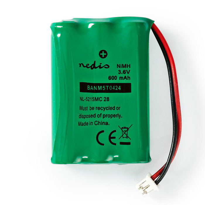NEDIS BANM5T0424 Επαναφορτιζόμενη μπαταρία ΑΑΑ NiMH 600mAh 3.6V. (Επαναφορτιζόμενη μπαταρία ΑΑΑ NiMH 600mA...) NEDIS BANM5T0424 Επαναφορτιζόμενη μπαταρία ΑΑΑ NiMH 600mAh 3.6V. (Επαναφορτιζόμενη μπαταρία ΑΑΑ NiMH 600mA...)