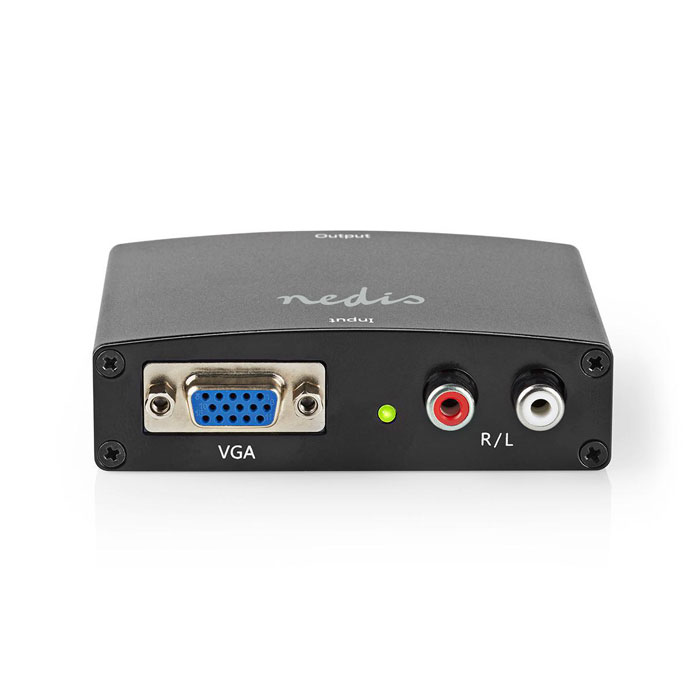 NEDIS VCON3454AT VGA to HDMI Converter 1-Way - VGA + 2x RCA (L/R) Input HDMI Out (Μετατροπέας VGA + 2 RCA σε HDMI) NEDIS VCON3454AT VGA to HDMI Converter 1-Way - VGA + 2x RCA (L/R) Input HDMI Out (Μετατροπέας VGA + 2 RCA σε HDMI)