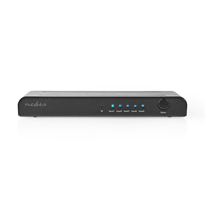 NEDIS VSWI3475AT HDMI Switch 5-Port - 5x HDMI Input 1x HDMI Output 4K2K@60FPS / (HDMI Switch 5 θυρών, με υποστήριξη 4K2K ...) NEDIS VSWI3475AT HDMI Switch 5-Port - 5x HDMI Input 1x HDMI Output 4K2K@60FPS / (HDMI Switch 5 θυρών, με υποστήριξη 4K2K ...)