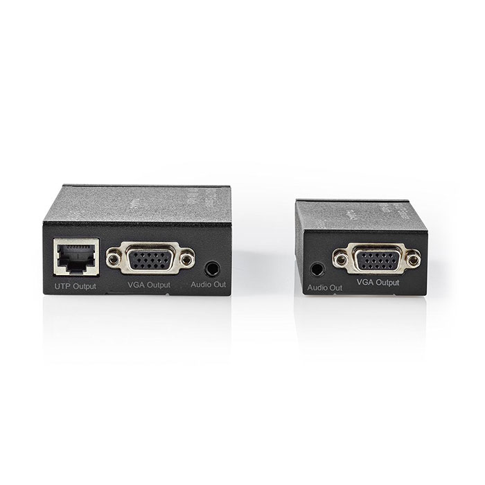 NEDIS CREP5930BK VGA and Audio Extender Up to 300m over Cat 5e Cat 6 Transmitter (VGA Extender μέσω UTP για επέκταση του σ...) NEDIS CREP5930BK VGA and Audio Extender Up to 300m over Cat 5e Cat 6 Transmitter (VGA Extender μέσω UTP για επέκταση του σ...)