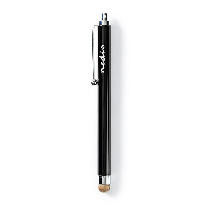 NEDIS STYLC101BK Stylus With Copper Cloth Tip Metal Black (Γραφίδα πενάκι με κλιπ, για tablet και s...) NEDIS STYLC101BK Stylus With Copper Cloth Tip Metal Black (Γραφίδα πενάκι με κλιπ, για tablet και s...)
