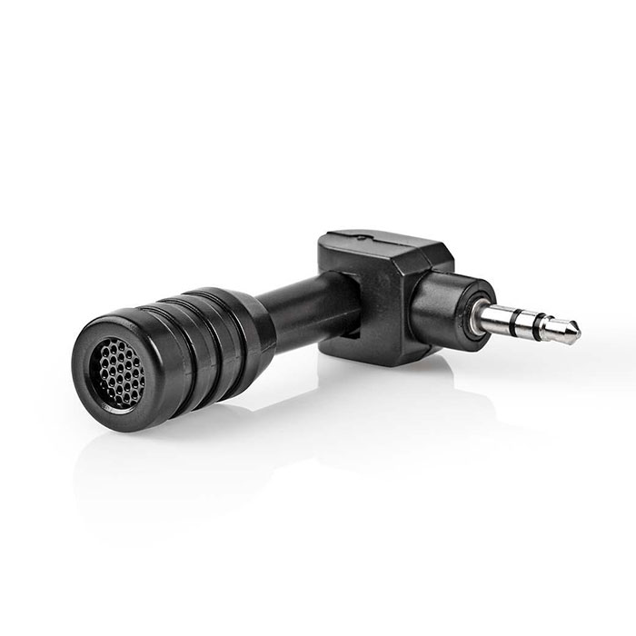 NEDIS MICMJ100BK Wired Microphone Mini Plug-in 3.5 mm Black (Μίνι plug-in μικρόφωνο) NEDIS MICMJ100BK Wired Microphone Mini Plug-in 3.5 mm Black (Μίνι plug-in μικρόφωνο)