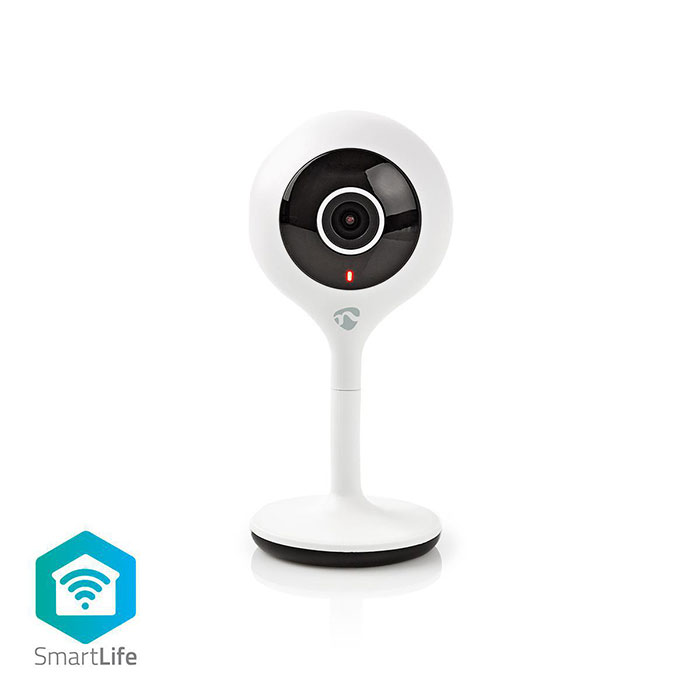 NEDIS WIFICI05WT Wi-Fi Smart IP Camera HD 720p (Wi-Fi Smart IP camera HD 720p, με τροφοδ...) NEDIS WIFICI05WT Wi-Fi Smart IP Camera HD 720p (Wi-Fi Smart IP camera HD 720p, με τροφοδ...)