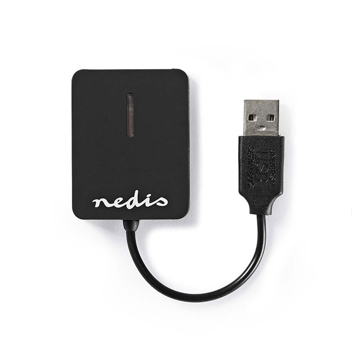 NEDIS CRDRU2300BK Card reader All-in-One USB 2.0,   . (Card reader All-in-One USB 20,  ...)