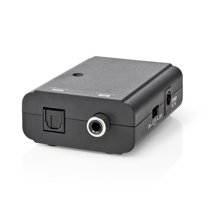 NEDIS ACON2505BK Digital Audio Converter 1-way Digital RCA Female Toslink Female (Ψηφιακός μετατροπέας ήχου από S/PDIF (RC...) NEDIS ACON2505BK Digital Audio Converter 1-way Digital RCA Female Toslink Female (Ψηφιακός μετατροπέας ήχου από S/PDIF (RC...)