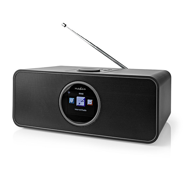 NEDIS RDIN4000BK Internet Radio 42 W FM Bluetooth Remote Control Black (Internet και FM ραδιόφωνο με λειτουργία ...) NEDIS RDIN4000BK Internet Radio 42 W FM Bluetooth Remote Control Black (Internet και FM ραδιόφωνο με λειτουργία ...)