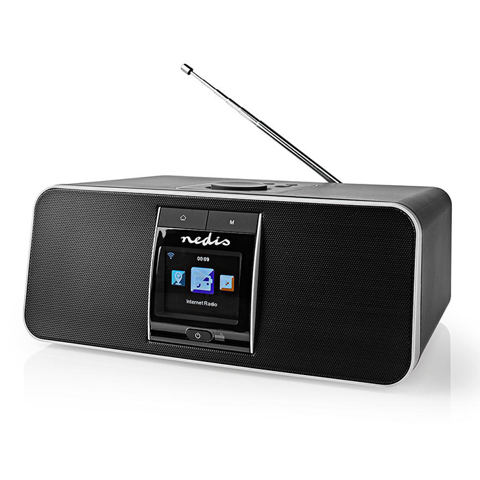 NEDIS RDIN5005BK Internet Radio 42 W DAB+ FM Bluetooth Remote Control Black/Silv (Internet, DAB+ και FM ραδιόφωνο με λειτο...) NEDIS RDIN5005BK Internet Radio 42 W DAB+ FM Bluetooth Remote Control Black/Silv (Internet, DAB+ και FM ραδιόφωνο με λειτο...)