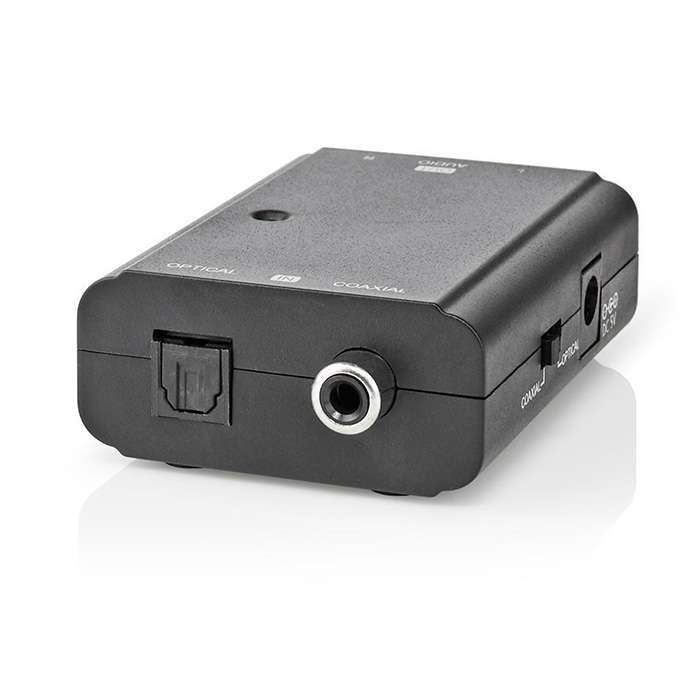 NEDIS ACON2509BK Digital Audio Converter 2-way Connection input: 1x S/PDIF (RCA) (Αμφίδρομος ψηφιακός μετατροπέας ήχου από...) NEDIS ACON2509BK Digital Audio Converter 2-way Connection input: 1x S/PDIF (RCA) (Αμφίδρομος ψηφιακός μετατροπέας ήχου από...)