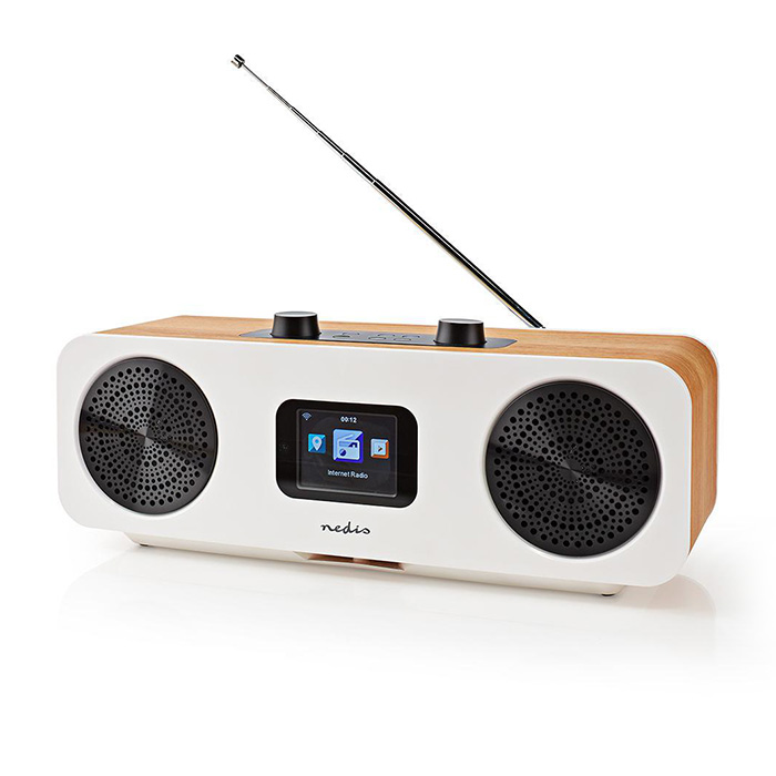 NEDIS RDIN2500WT Internet, DAB+  FM    Bluetooth,     , 34W. (Internet, DAB+