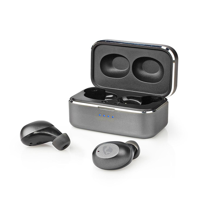 NEDIS HPBT5056GY Fully Wireless Earphones Bluetooth Touch Control Charging case (Bluetooth ακουστικά handsfree με θήκη φό...) NEDIS HPBT5056GY Fully Wireless Earphones Bluetooth Touch Control Charging case (Bluetooth ακουστικά handsfree με θήκη φό...)