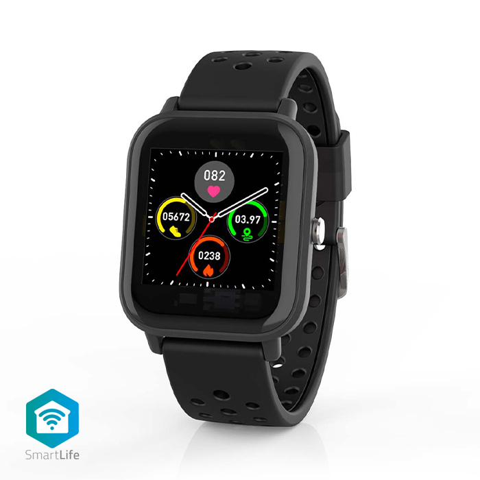 NEDIS BTSW002BK Smart Watch LCD Display IP68 Maximum operating time: 7200min And (Smartwatch, σε μαύρο χρώμα) NEDIS BTSW002BK Smart Watch LCD Display IP68 Maximum operating time: 7200min And (Smartwatch, σε μαύρο χρώμα)