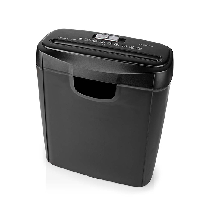 NEDIS PASH112BKA4 PAPER SHREDDER 6x A4 PAGES 10l 190W BLACK (Καταστροφέας εγγράφων A4, 10L) NEDIS PASH112BKA4 PAPER SHREDDER 6x A4 PAGES 10l 190W BLACK (Καταστροφέας εγγράφων A4, 10L)