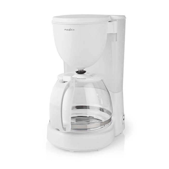 NEDIS KACM150EWT COFFEE MAKER MAXIMUM CAPACITY: 1.25l WHITE (Καφετιέρα φίλτρου 125L, 750W σε λευκό χρ...) NEDIS KACM150EWT COFFEE MAKER MAXIMUM CAPACITY: 1.25l WHITE (Καφετιέρα φίλτρου 125L, 750W σε λευκό χρ...)