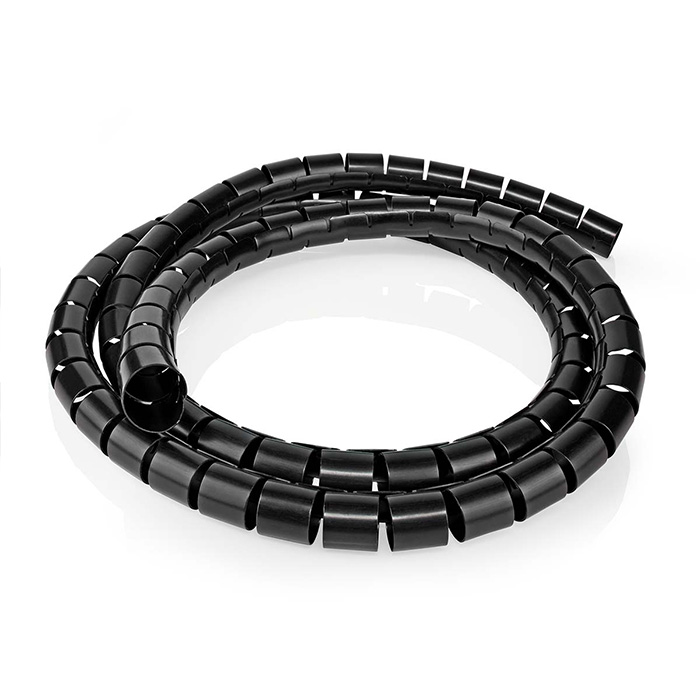 NEDIS CMSW2832BK200 Σπιράλ σωλήνας διαχείρισης καλωδίων με διάμετρο 32mm, σε μαύρο χρώμα. (Σπιράλ σωλήνας διαχείρισης καλωδίων μ NEDIS CMSW2832BK200 Σπιράλ σωλήνας διαχείρισης καλωδίων με διάμετρο 32mm, σε μαύρο χρώμα. (Σπιράλ σωλήνας διαχείρισης καλωδίων μ