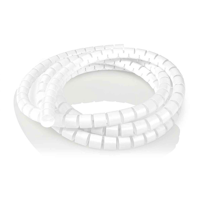 NEDIS CMSW1316WT200 CABLE MANAGEMENT SLEEVE 2.00m MAX. CABLE THICKNESS: 16mm WHITE (Σπιράλ σωλήνας διαχείρισης καλωδίων με δ...) NEDIS CMSW1316WT200 CABLE MANAGEMENT SLEEVE 2.00m MAX. CABLE THICKNESS: 16mm WHITE (Σπιράλ σωλήνας διαχείρισης καλωδίων με δ...)