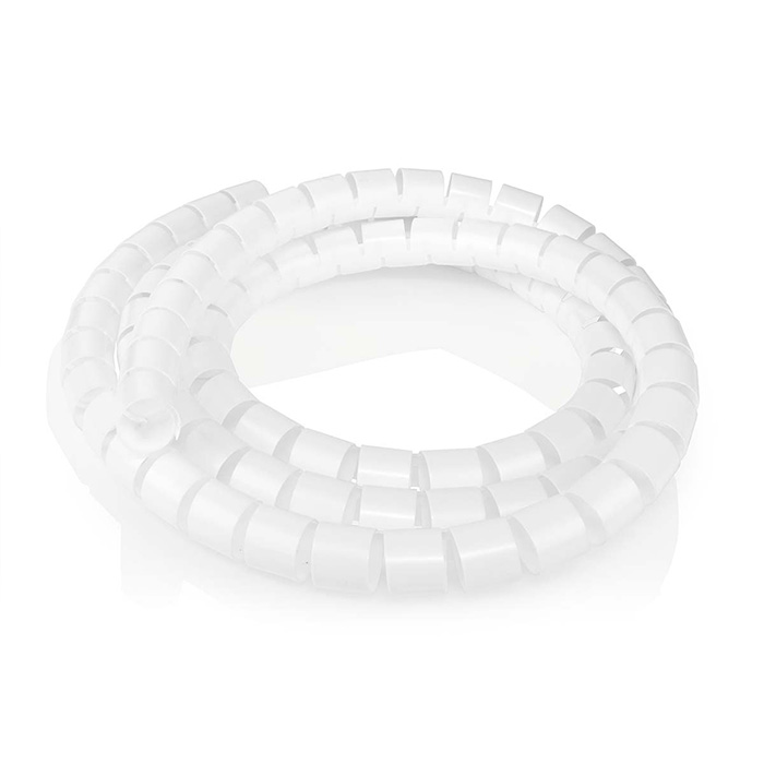 NEDIS CMSW2328WT200 CABLE MANAGEMENT SLEEVE 2.00m MAX. CABLE THICKNESS: 28mm WHITE (Σπιράλ σωλήνας διαχείρισης καλωδίων με δ...) NEDIS CMSW2328WT200 CABLE MANAGEMENT SLEEVE 2.00m MAX. CABLE THICKNESS: 28mm WHITE (Σπιράλ σωλήνας διαχείρισης καλωδίων με δ...)
