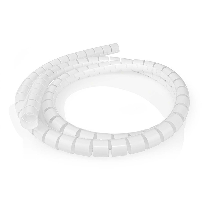 NEDIS CMSW2832WT200 CABLE MANAGEMENT SLEEVE 2.00m MAX. CABLE THICKNESS: 32mm WHITE (Σπιράλ σωλήνας διαχείρισης καλωδίων με δ...) NEDIS CMSW2832WT200 CABLE MANAGEMENT SLEEVE 2.00m MAX. CABLE THICKNESS: 32mm WHITE (Σπιράλ σωλήνας διαχείρισης καλωδίων με δ...)