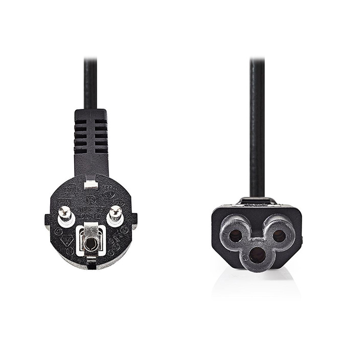 NEDIS CEGT10100BK20 POWER CABLE EARTH CONTACT MALE - IEC-320-C5 ANGLED 90deg 2.00m BLACK (Καλώδιο τροφοδοσίας Schuko αρσ) NEDIS CEGT10100BK20 POWER CABLE EARTH CONTACT MALE - IEC-320-C5 ANGLED 90deg 2.00m BLACK (Καλώδιο τροφοδοσίας Schuko αρσ)